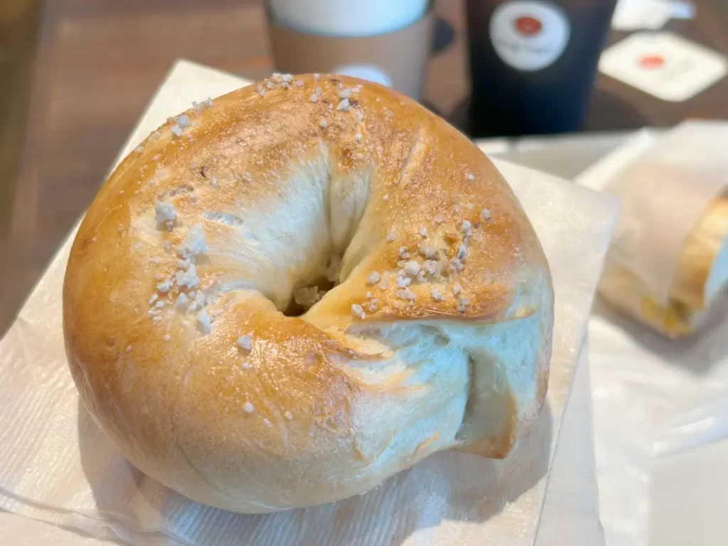 塩バターベーグル/mugi bagel(目黒)